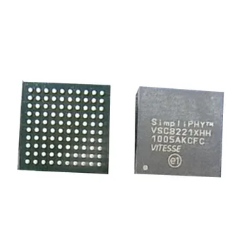 1 Бр. VSC8221XHH BGA с един порт 10/100/1000 BASE-T PHY с чип SerDes 1,25 Gbit/s