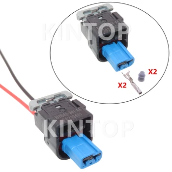 1 Комплект от 2 контакти 33401217 Автомобили водоустойчив контакт с жици Автоматично конектор кабели