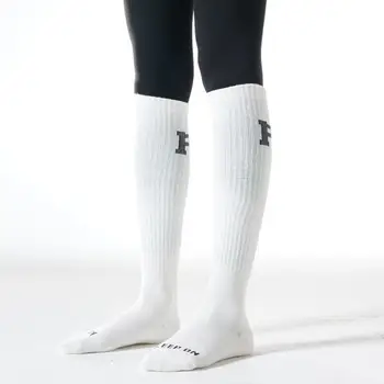 1 Чифт еластични чорапи за телета, спортни чорапи с подсилени глава, Нескользящая защита за краката, дамски дълги чорапи за телета