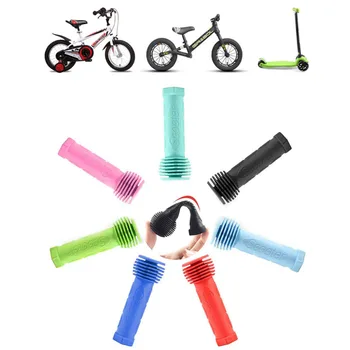 1 чифт детски велосипедни ръкавици на волана три колела велосипед, скейтборд, скутери, мека гумена ръкохватка, Аксесоари за детски велосипеди
