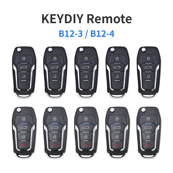 10/20pcs B12-3 В12-4 KEYDIY KD Дистанционно Универсален Автомобилен Ключ за Мини-KD/KD-X2/KD-MAX Програмист Генератор Тестер