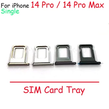 10 бр. за iPhone 14 Pro Max с едно чекмедже за две SIM карти, слот, държач, Гнездо за адаптер, резервни Части за ремонт на