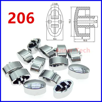 10 бр. сребърни капачки превключватели за B3F-4055 12*12*7.3 мм леки сензорни бутон шапки-микропереключатели