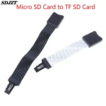 10 см/60 см TF micro sdcard до TF sdcard гъвкав удължител удължител, адаптер преобразувател