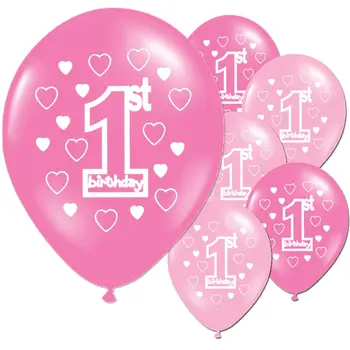 12 инча на 100 опаковки латексови балони с цифри за рожден ден, сватба атмосфера, украса на атмосферата на партито по случай рождения ден 1-годишна давност
