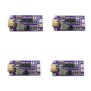 2 Клетки Type-C USB от 5 до 8, 4 В 1A 2A 4A LiPo, литиево-йонна батерия, преносима зареждане