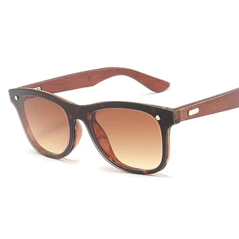 2023 100% оригинални Дървени Квадратни Слънчеви Очила за Жени, Ретро Очила за шофиране, Мъжки Модни Дървени UV400 Gafas De Sol 