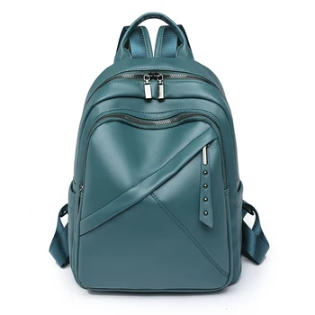 2023 Качествена кожена раница, дамска дизайнерска чанта с Голям капацитет, Дамски Пътна чанта през рамо за момичета, Добра училищна чанта Mochilas