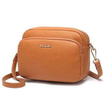 2023 Новата модерна дамска чанта-месинджър, проста однотонная чанта през рамо, малка чанта на едно рамо, корейската версия на модни чанти