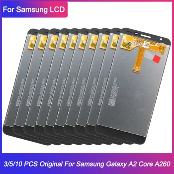 3/5/10 БР 100% Тествани Оригинален LCD дисплей за Samsung Galaxy A2 A260 Дисплей със сензорен Екран В Събирането, Дигитайзер За Samsung A2 A260 LCD