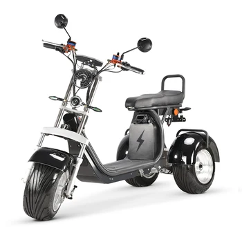 3-Колесни Електрически Скутер Citycoco с мощност 4000 W Мотор 60 На 40 Ah, Сменяема Батерия, Мотоциклет ЕИО, Шредер за възрастни