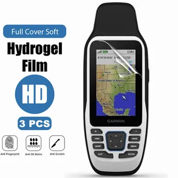 3 предмет, велосипедна преносима защитно фолио за екрана на GPS, защитен калъф за Garmin GPSMAP 79s 79 ПЕТ HD, нетемперированная хидравлична мека филм
