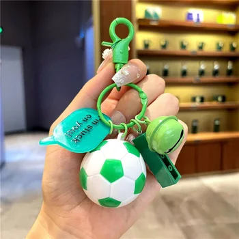 3D спортен ключодържател Футболни ключодържатели, Окачване на раница, чанта, ключодържател фенове на сувенири ключодържател очарователен