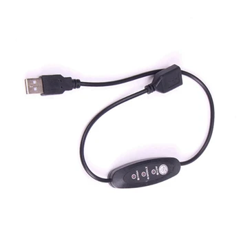 3X USB регулатор на температурата 5-12 В, Термостат, нагревател 3-степенна регулируема 24 W