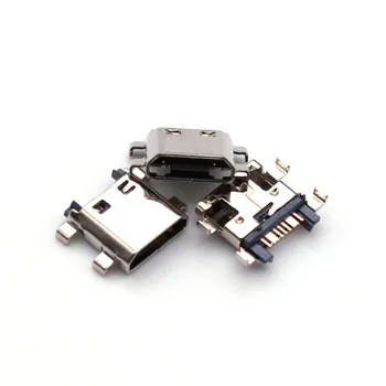 50 бр. Micro USB 7pin мобилен Конектор за зарядно устройство конектор за Samsung I8262 J5 Prime On5 G5700 J7 G6100 G530 G532 J2 G3502
