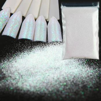 50 г блестящ прах цвят на Русалка за пълнене на смола Силиконова форма Кристален мръсотия Пълнители от слуз Лъскави блестящи декорации за нокти