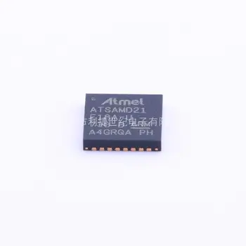 5ШТ на Чип за микроконтролера ATSAMD21E18A-МУ, 32-VQFN 32-битова Одноядерная флаш памет 48 Mhz 256 KB