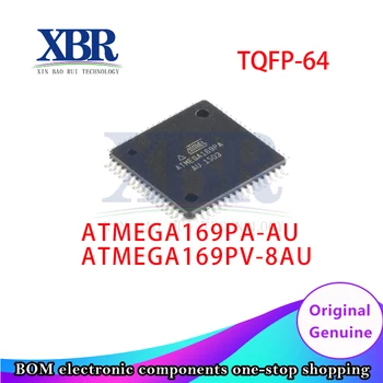 5шт ATMEGA169PA-AU ATMEGA169PV-8AU TQFP-64 Полупроводникови Вграден 8-битови микроконтролери - MCU