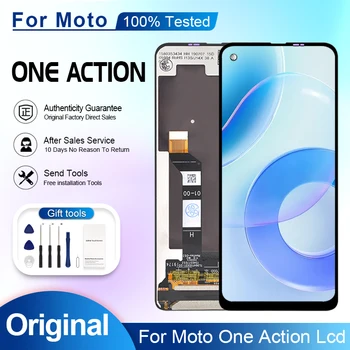 6,3-Инчов XT2013 Дисплей За Motorola Moto One ACTION LCD Сензорен Панел Дигитайзер В Колекцията С Инструменти Безплатна Доставка