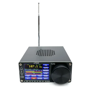 ATS-25 Si4732 DSP Приемник, FM MW LW SW SSB HAM Режими на Честотна Модулация Търсене на Радиостанции Регулируема Цифров Радио