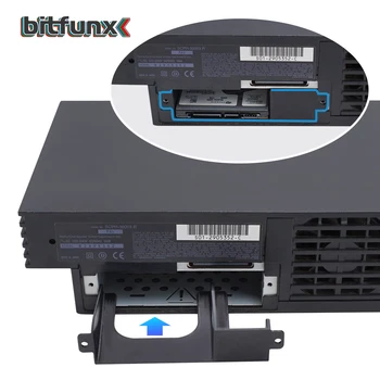 Bitfunx 2,5-Инчов Скоба за твърд диск HDD и SSD с 3D Принтом За конзоли PlayStation 2 PS2 SCPH-30 000 и SCPH-50000