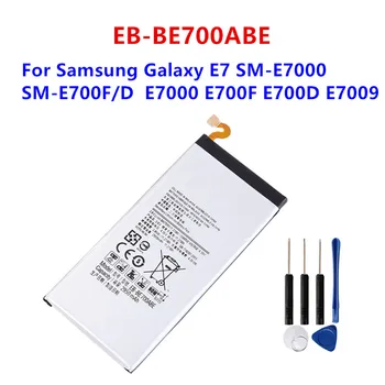 EB-BE700ABE 2950 mah Оригиналната работа на смени Батерия За Samsung Galaxy E7 SM-E7000 SM-E700F/D E700F E700D E7009 на Батерията