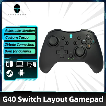 G40 Buletooth Безжичен Геймпад кабелна вибриращ джойстик Контролер за PC с Windows STEAM ТВ игра контрольор Joypad