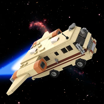 Gobricks MOC Междузвездното Космически Топки Eagle-5 Набор от Градивни елементи на Космическия кораб Space Lonely Star Captain Изследване на Космоса Тухлени Играчки