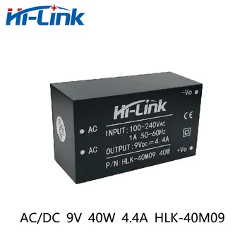 Hi-Link HLK-40M09 мини размер, високо защитен трансформатор за променлив/постоянен ток с мощност 5 В 40 W 4.4 A