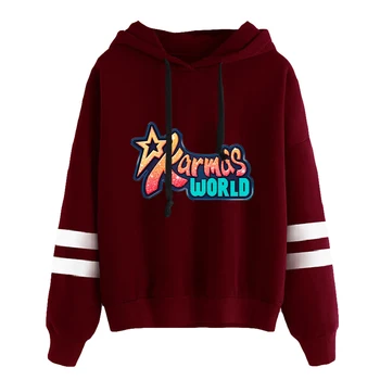 Karma's World Hoody Унисекс, без джобове, дамски мъжки hoody, градинска облекло в стил Харадзюку, 2021, американски детски дрехи за телевизия, големи Размери