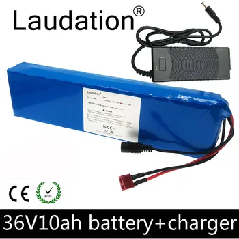 Laudation 10S3P 10AH 36V 18650 Литиево-йонна батерия 500 W Висока Мощност и Голям Капацитет За Мотоциклет 36/42 В, Скутер