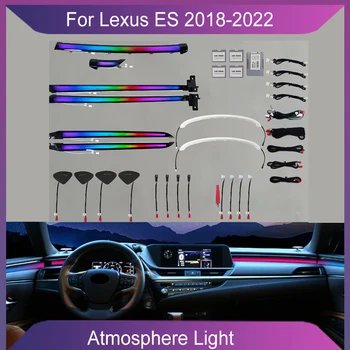 Led Дифузната Светлина За Lexus ES 2018-2022 Динамично Рассеянное Осветление на Вътрешната Арматурното Врати Динамичен Светлина на Сивата Декоративна Лампа