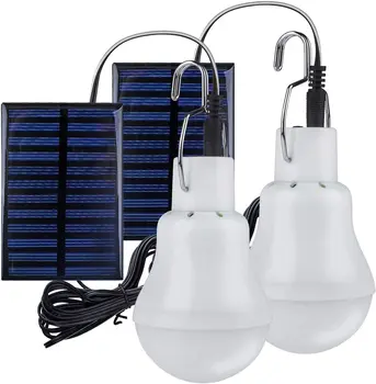 Led слънчева лампа 5V, водоустойчив, заряжаемая чрез USB, подвесная Спасителна лампа се захранва от слънчева светлина, Преносима и мощна, за вътрешно у дома