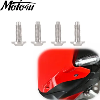 M5 * 15 мм 4 бр. Мотоциклетът титановая задна Накладка за Ducati Streetfighter V4 V4S