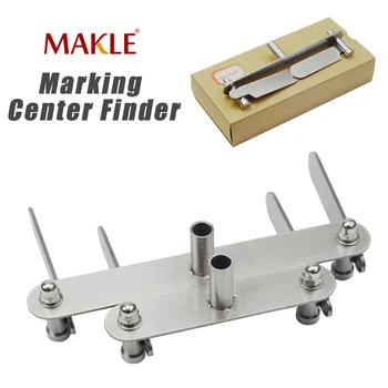 MAKLE 0-60 мм/40-100 мм Маркировочный Център Finder Центрирующий Чертилка Маркировочный Калибър Чертилки standalone, маркировъчна Линия Изравняване Център Плотничьи Инструменти