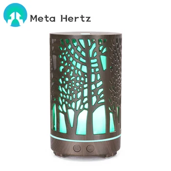 Meta Hertz 200 мл Овлажнител за въздух с аромат на дърво, дифузор етерично масло, ултразвукова спрей за ароматерапия, мини-спрей за дома