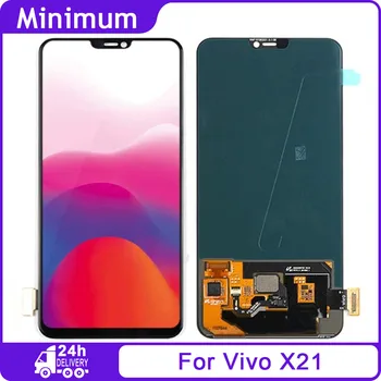 OLED за Vivo X21/X21A 1725 LCD сензорен дисплей, дигитайзер, в събирането, Резервни части + Подаръци