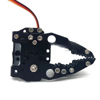 Pinza de brazo de Metal para Arduino, pinza mecánica de 150mm против Серво de alto Torque, pieza robótica RC, bricolaje