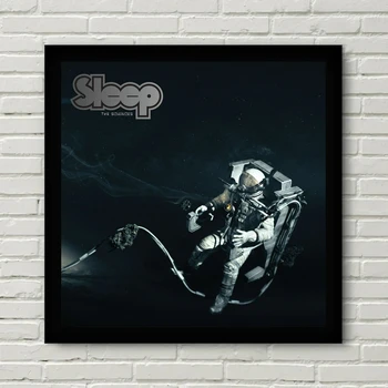 Sleep The Sciences Корица на музикален албум на плакат Печат на платно Декорация на дома, Боядисване (без рамка)