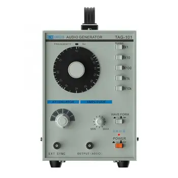 TAG-101, машина за висока точност генератор на сигнали, нискочестотен функционален генератор, цифров аудиогенератор, функция за Измерване на 10 Hz-1 Mhz
