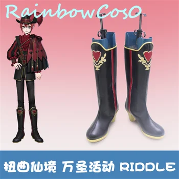 Twisted-Приказка Riddle, обувки за cosplay, играта аниме, Хелоуин, Коледа, RainbowCos0 W2981