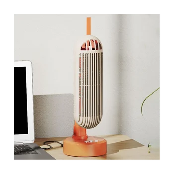 USB Кула фен 2400 mah Акумулаторна Кула Настолен вентилатор Преносим Настолен охладител на въздуха Проучване