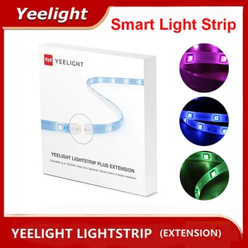 Yeelight Smart Light Strip Удължител 1 м за Aurora Lightstrip Plus LED RGB Цветни Лампи Работят с Алекса Google Assistant Mi home