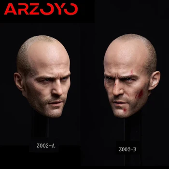 Z6TOYS Z-002 Мащаб 1:6 Европейско-американската Супер Силна Мъжки Скулптура на Главата е подходяща за 12 