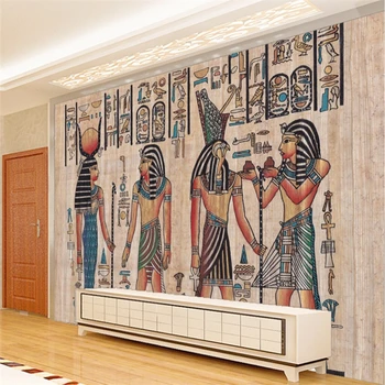 beibehang murals-3d тапети за дома Снимка фон 3D тапети Египетски хотел на старейшините на маите голяма стенни художествена живопис
