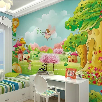 beibehang Потребителски 3d стенни тапети аниме рисунка детска стая фон тапети papel de parede 3d тапети papier peint