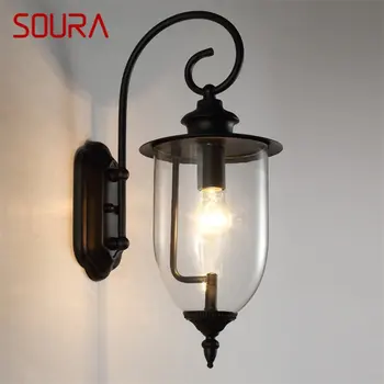· Класически външни стенни лампи SOURA LED Light Водоустойчива IP65 халба бира за декорация на дома, веранда, Вила