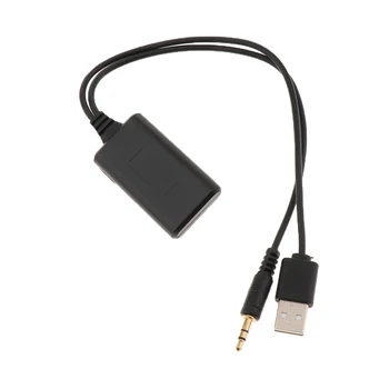 Адаптер 12V Aux кабел-адаптер за bmw E90, E91, E92 с USB конектор 3,5 мм