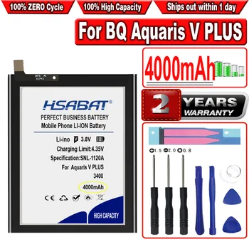Батерия HSABAT 4000 ма за BQ Aquaris V Plus