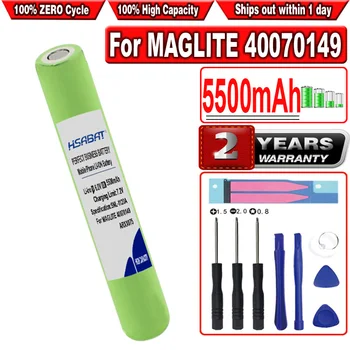 Батерия HSABAT 5500 mah за MAGLITE 40070149, 9032, ARXX075, ARXX235, MA5, ML500, N38AF001A, RX1019, S522